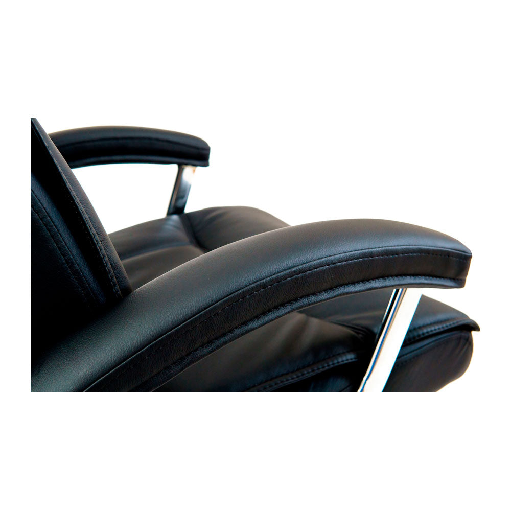 RONDI Burgas Poltrona girevole Cromo M-1 (inclinazione) Nero