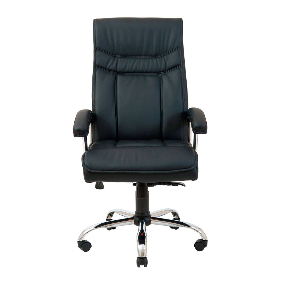 RONDI Burgas Poltrona girevole Cromo M-1 (inclinazione) Nero