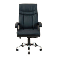 RONDI Burgas Poltrona girevole Cromo M-1 (inclinazione) Nero