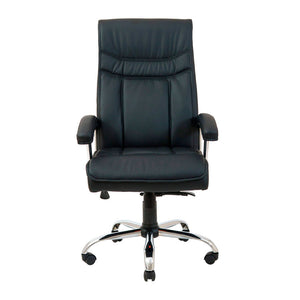 RONDI Burgas Poltrona girevole Cromo M-1 (inclinazione) Nero