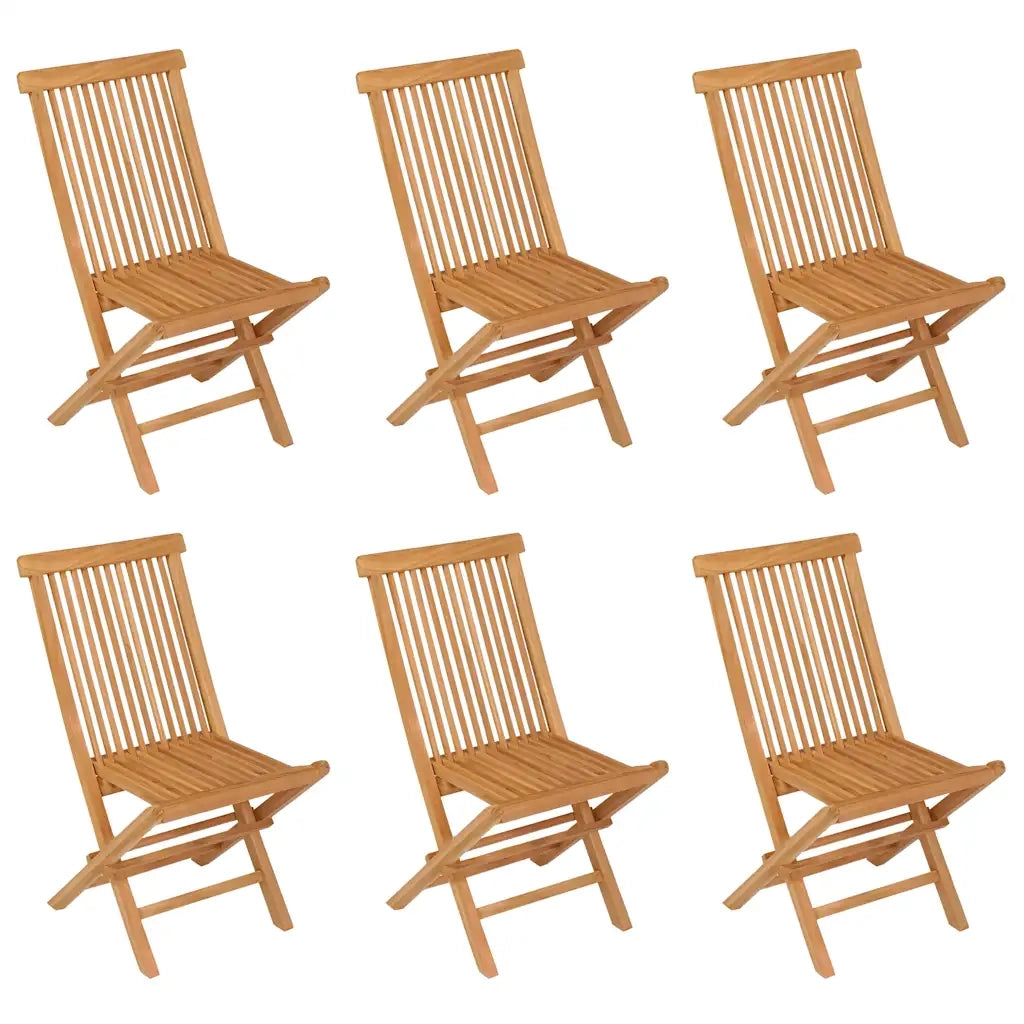 Set da Pranzo da Giardino 7 pz in Legno Massello di Teak cod mxl 48120
