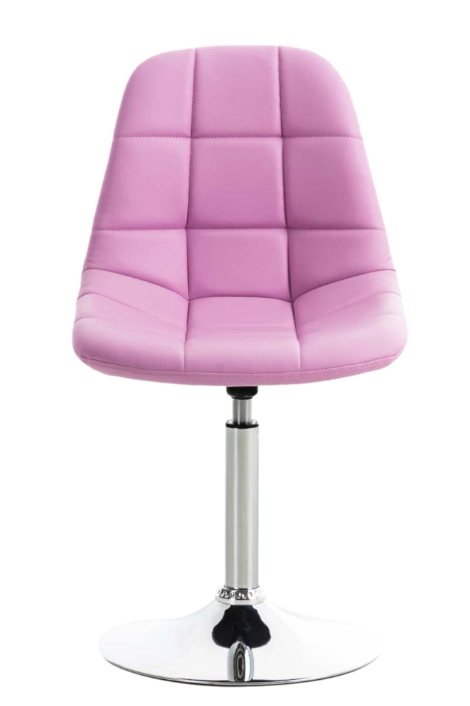 Set di 2 sedie Emil in similpelle rosa