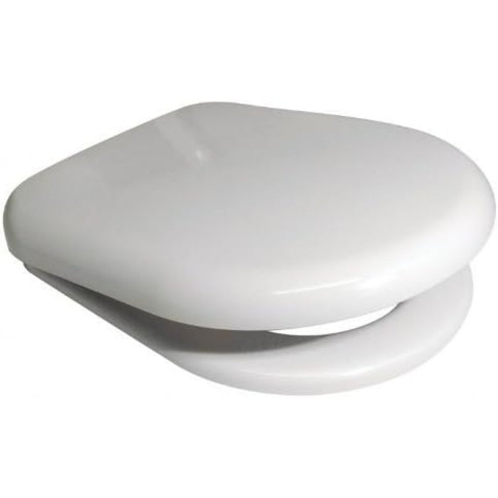 Euroshowers 86511 - sedile wc a forma di d, con fissaggio standa