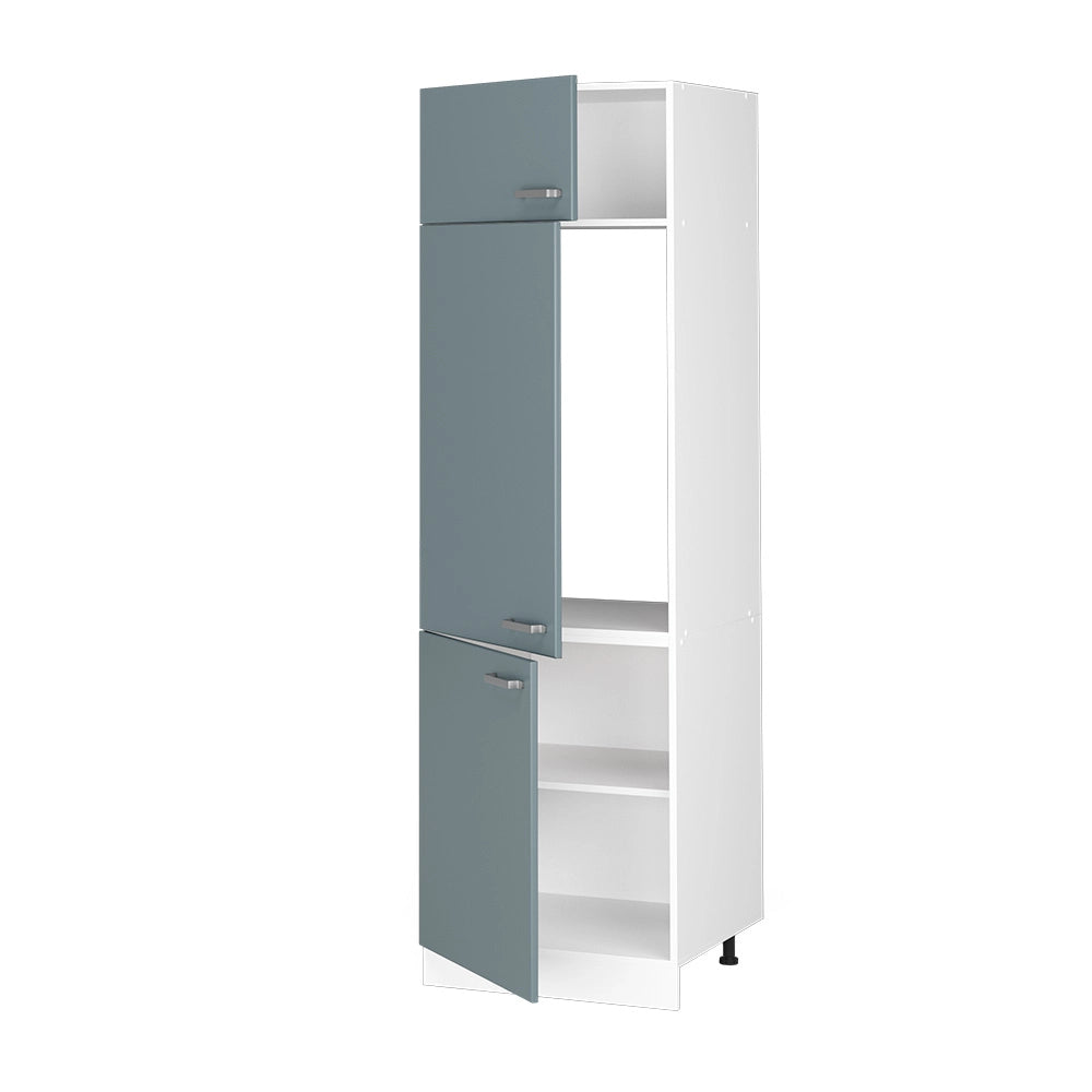 Vicco Armadio frigorifero Grigio-blu 60 cm