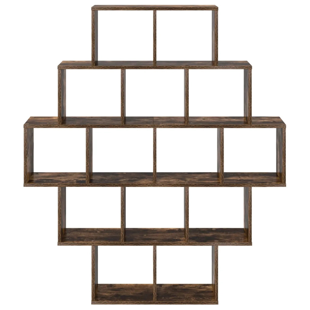Scaffale da parete Rovere Fumo 120 x 20 x 136 cm 8012160