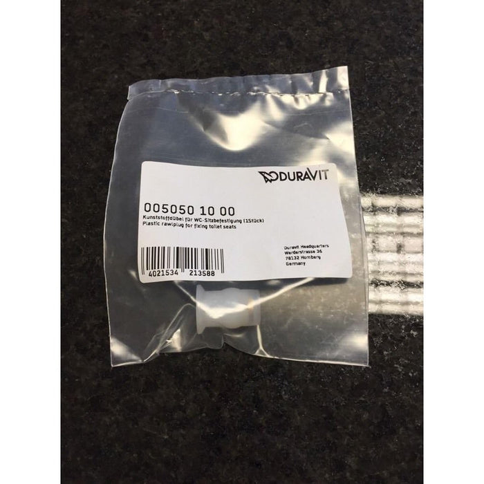 Duravit - perno in plastica per il fissaggio del sedile wc