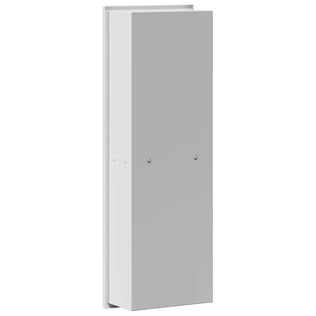 Nicchia per doccia Bianco 60 x 20 x 9,5 cm Acciaio inossidabile 42012664