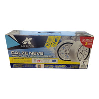 COPPIA CALZE DA NEVE PER AUTO OMOLOGATE TAGLIA L