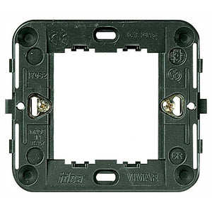 17082 Supporto 2 Moduli Ridotti Grigio Idea