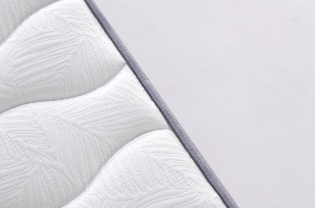Materasso 160x200 cm bianco – molle ergonomiche, senza materasso