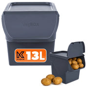 Contenitore KADAX per patate, verdure, frutta, cipolle, aglio, per la conservazione in cucina.
