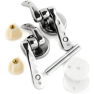 Cerniera cromo per sedile wc c perno snod. coppia 015252 azimuth