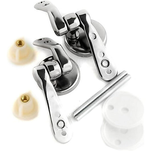 Cerniera cromo per sedile wc c perno snod. coppia 015252 azimuth