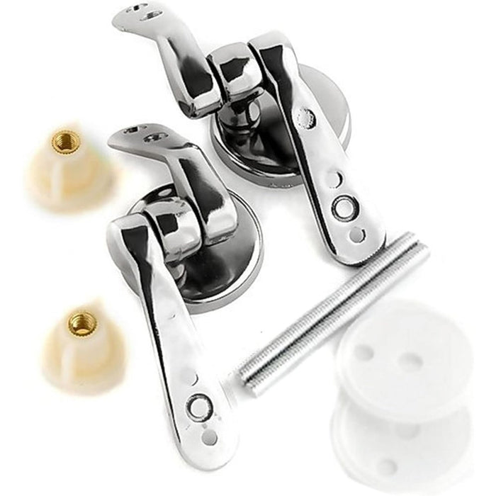 Cerniera cromo per sedile wc c perno snod. coppia 015252 azimuth