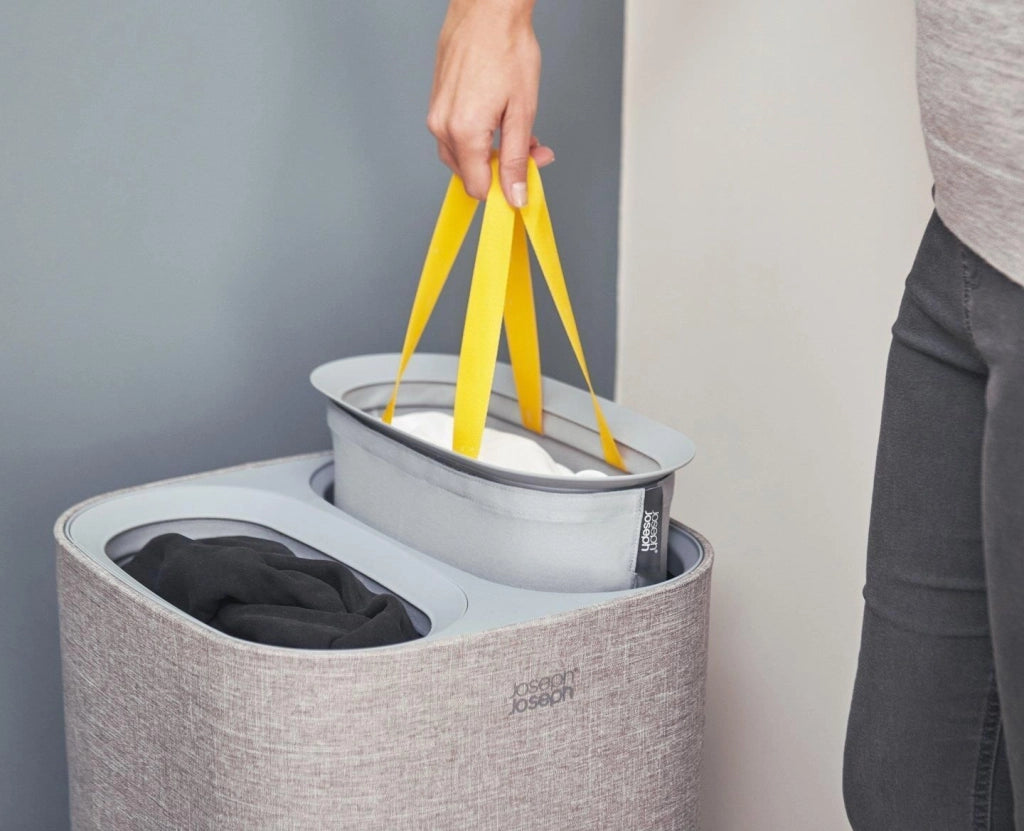Joseph Joseph 50001 porta biancheria 60 L Rettangolare Cotone, Poliestere Grigio