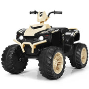 Quad elettrico 104 x 67 x 74 cm per bambini dai 3 ai 7 anni con avvio lento e musica in giallo PP 20_0018211
