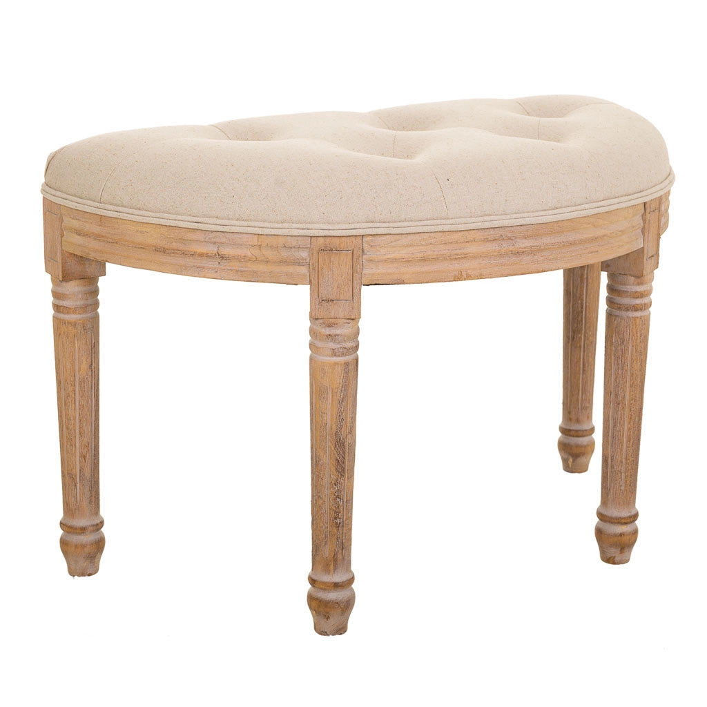 Panchina in legno marrone 62x45x48
