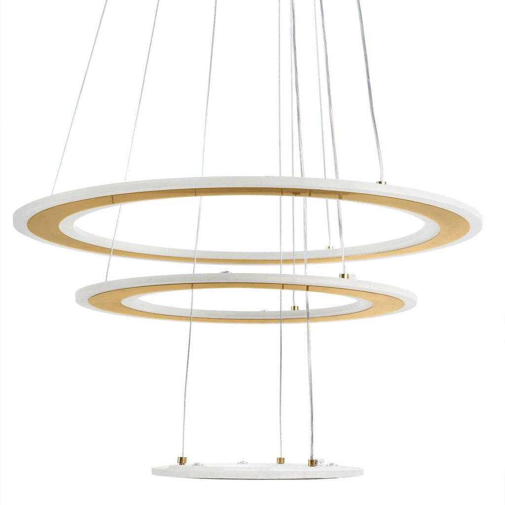 Lampada Da Soffitto Led G041-3cp Brush Gold