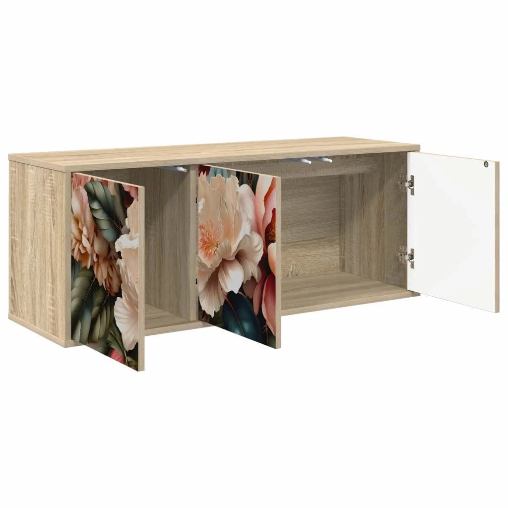 Mobile TV da Parete BORNE 102 x 33 x 40 cm Rovere Sonoma 8007163