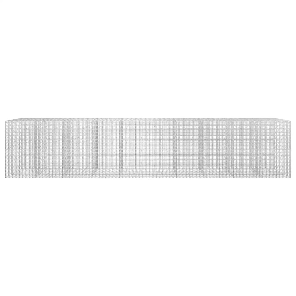 Gabion con Filo da 3,5 mm e Maglia da 5x5 cm 1000x30x200 cm 3462302