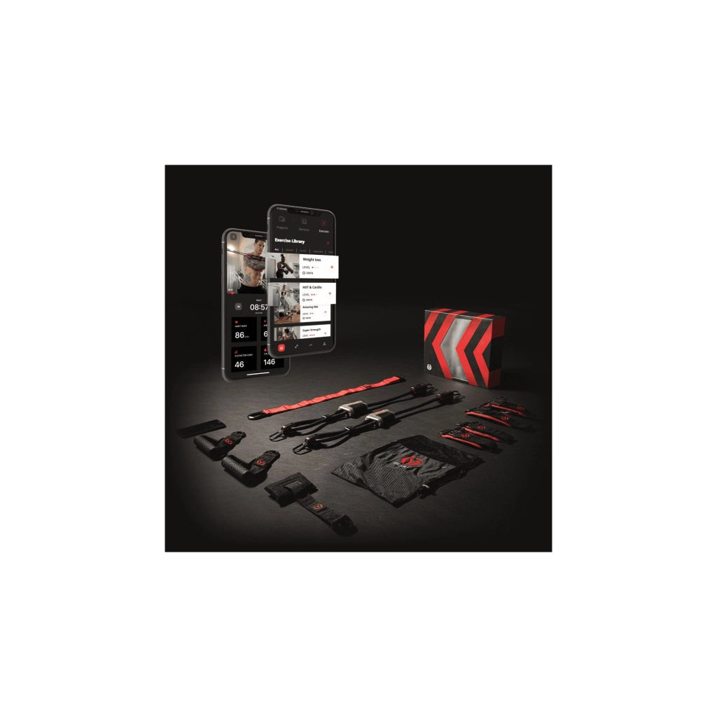 Set di bande di resistenza collegate - HyGear 1 - Applicazione 200 programmi di allenamento