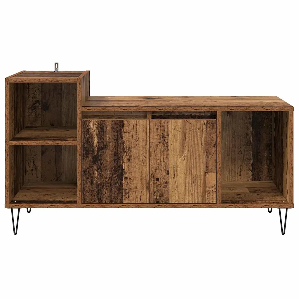 Mobile TV-Credenza per TV-Console TV Legno vecchio 100 x 35 x 55 cm Legno multistrato 283114