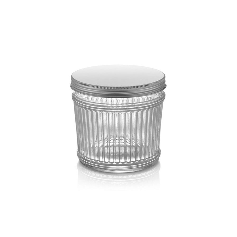 Barattolo Contenitore da Cucina in vetro con tappo 9 cm