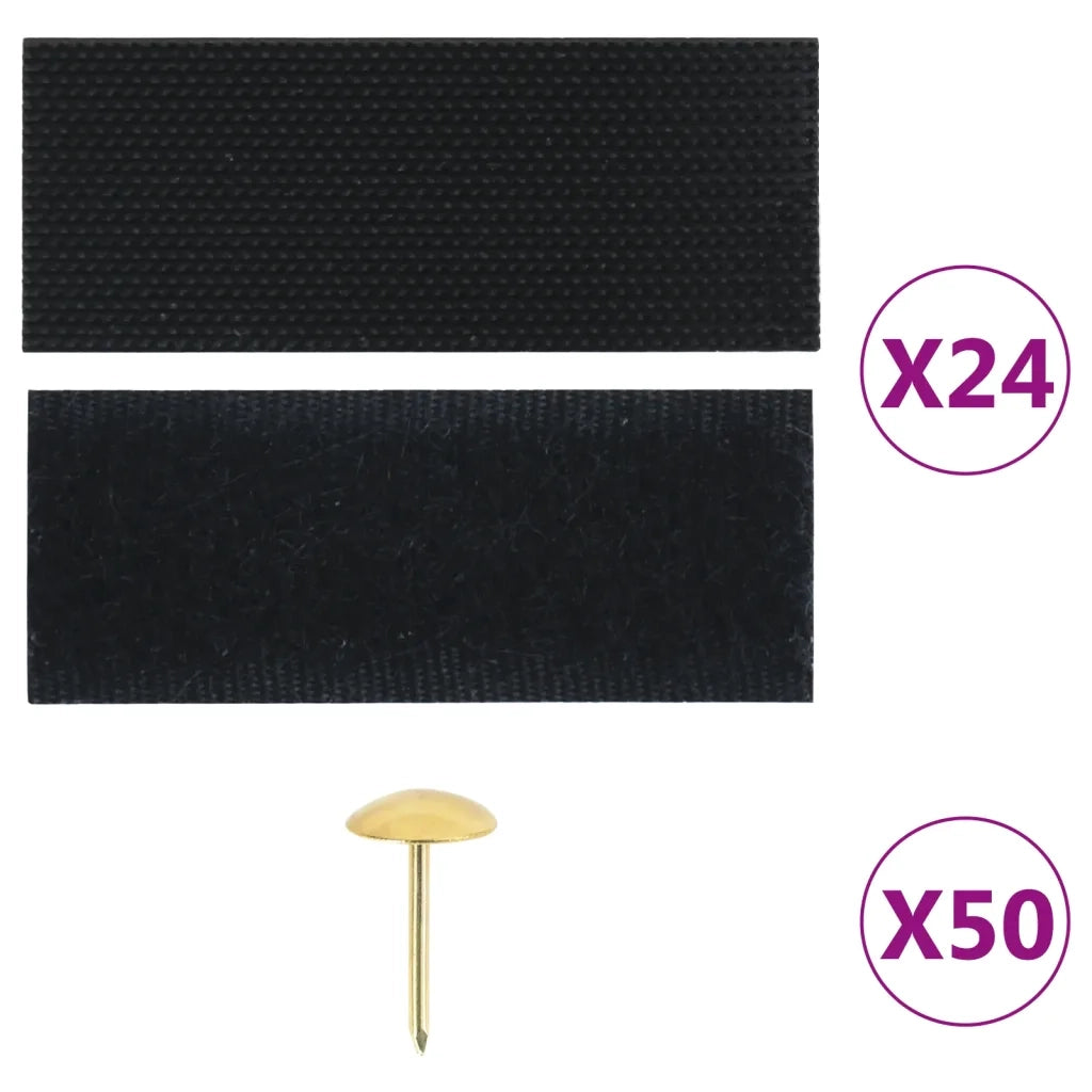 Tende Antimosche 2 pz per Porte con Magneti Nere 200x80 cm CFW3758758
