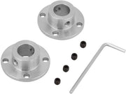 Flessi di Accoppiamento in Acciaio Galvanizzato - 12mm ID / 18mm OD - 2 Pezzi - Resistente alla Corrosione