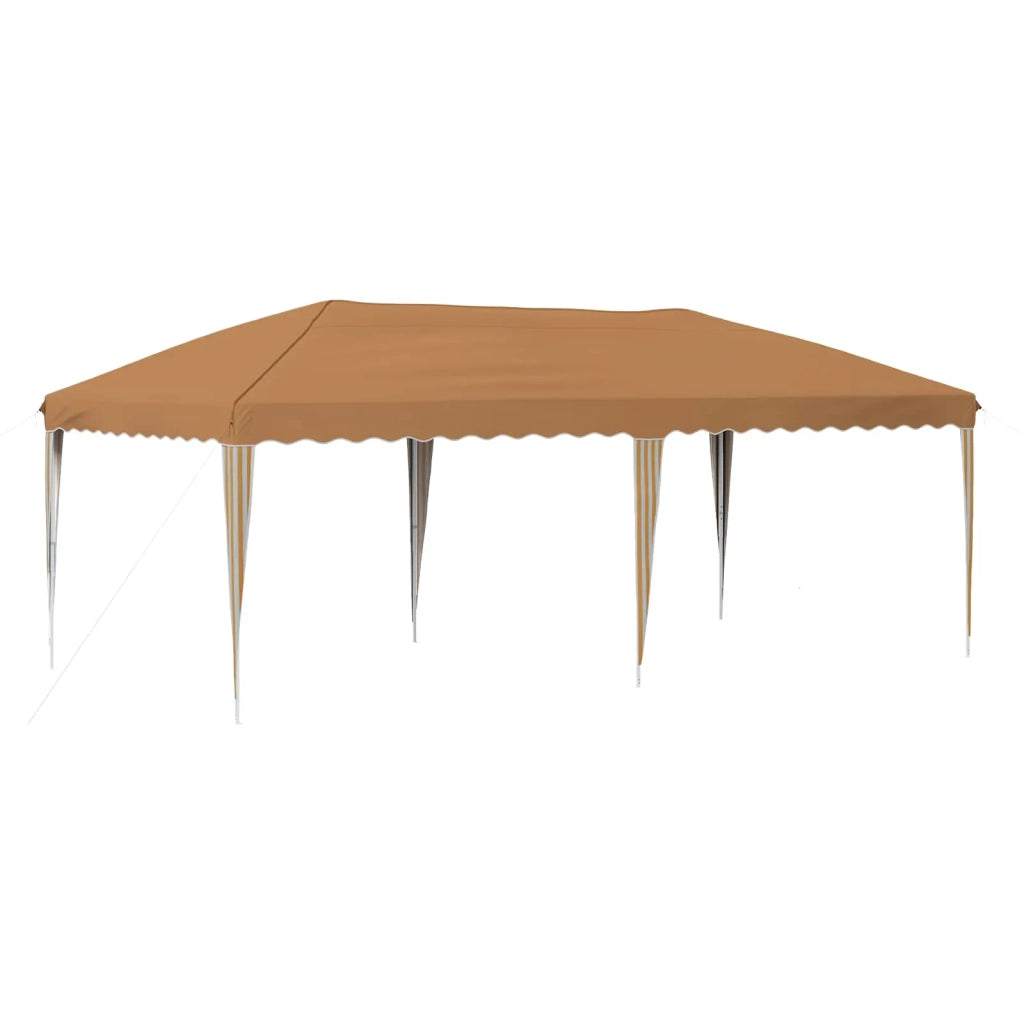Tenda per feste a pop-up-Gazebo 575 x 290 x 245 cm Beige