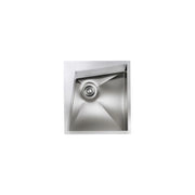 CM 012860.S2.01.2033 SPACE Lavello da incasso 1 vasca sinistra acciaio inox satinato 55x50 cm con piletta Vortex automatica colore Inox satinato