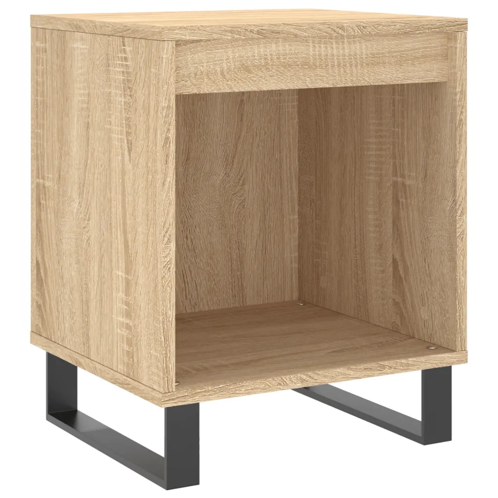 Comodini 2pz Rovere Sonoma 40x35x50 cm in Legno Multistrato 830739