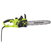 Motosega Elettrica 2400W Sega a Catena Taglio 40cm Legna Rami con Freno e olio