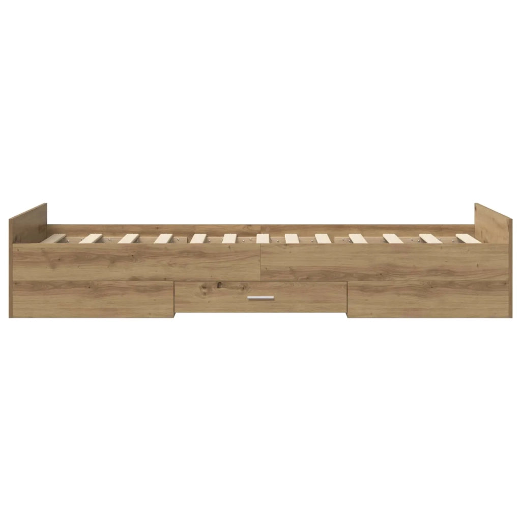 Telaio del letto con storage Rovere Artigianale 80 x 200 cm 3429508