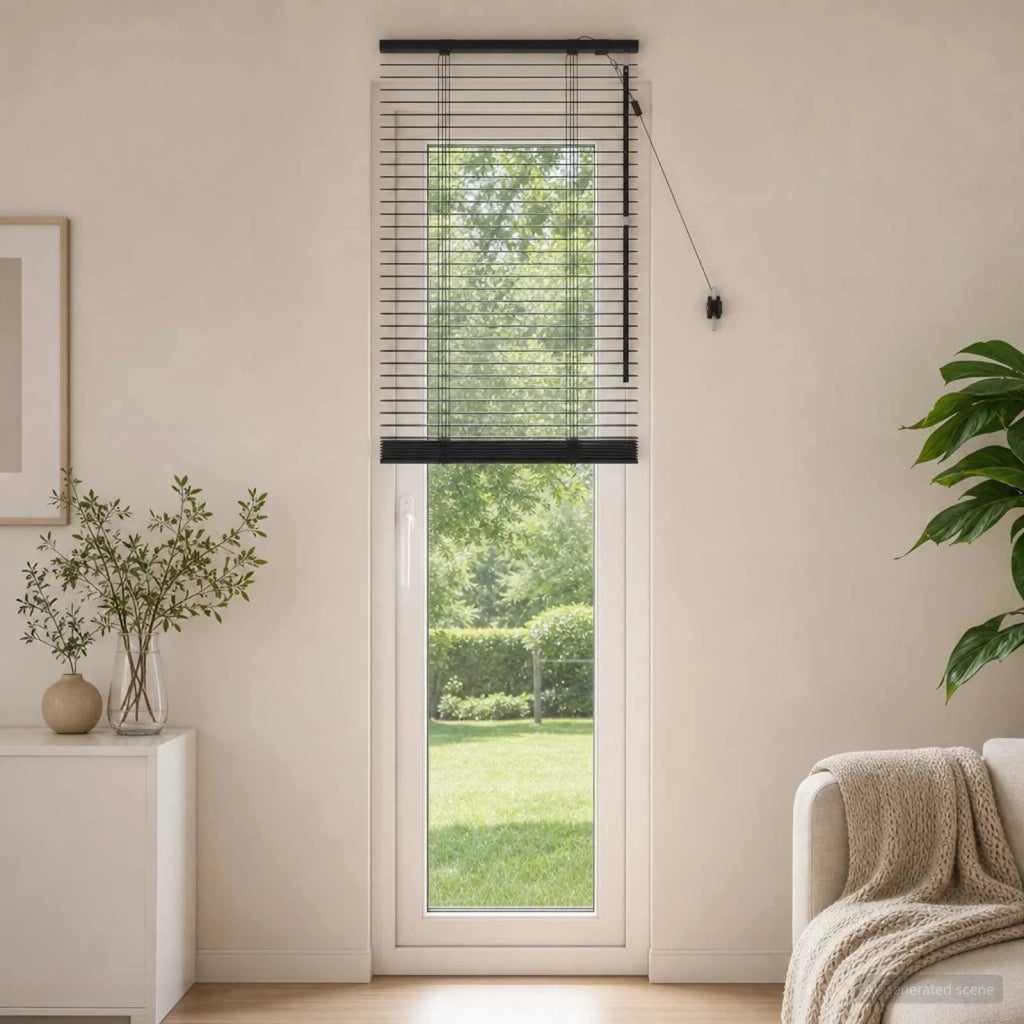 Tenda Veneziana Nero 65 x 250 cm 35 mm 42015509