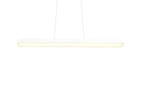 Lampada a Sospensione da Interno a led in Metallo Bianco Opaco