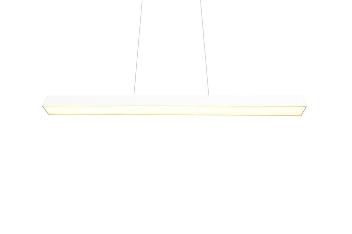 Lampada a Sospensione da Interno a led in Metallo Bianco Opaco