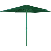 Ombrellone Giardino 3 Metri Full Verde Rotondo con Palo Centrale per Esterni