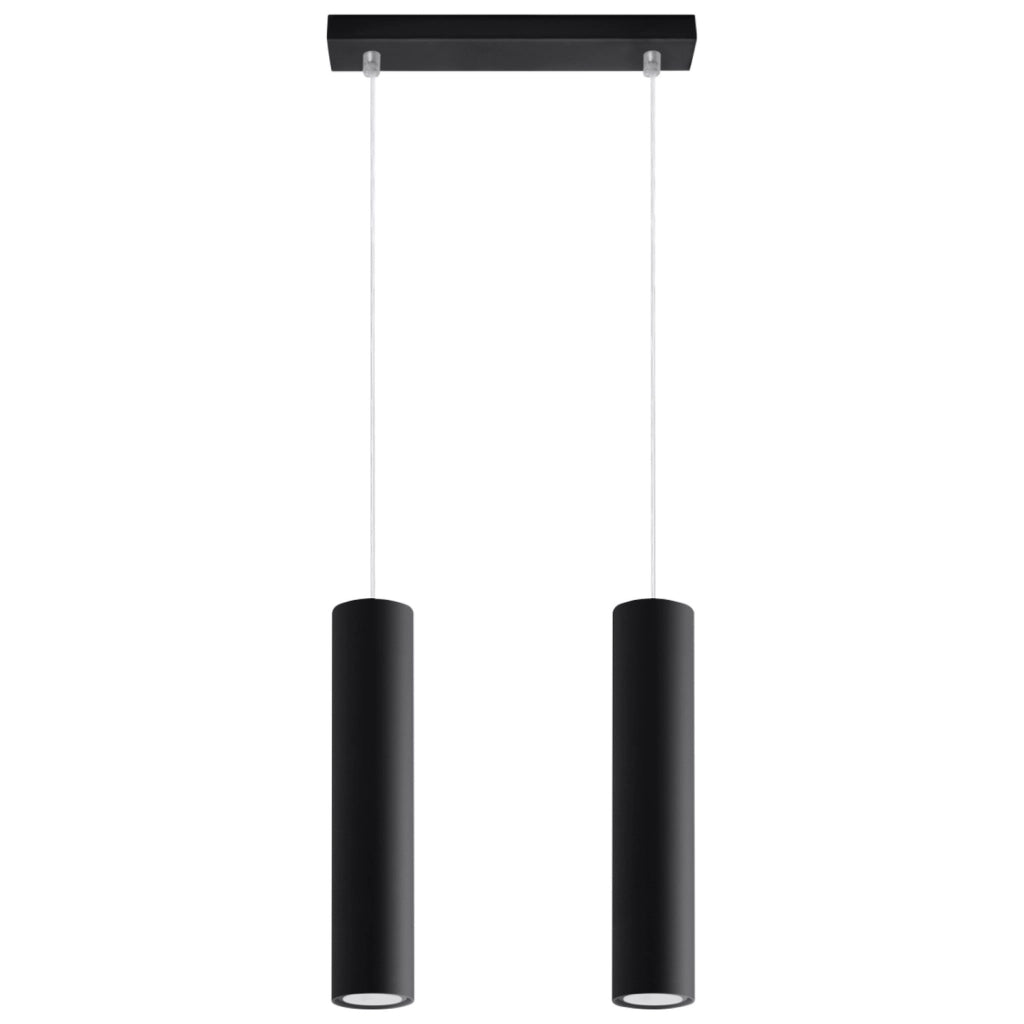 Lampada a sospensione LAGOS 2 nero