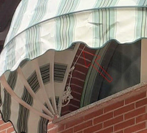 Carrucola per tende modello Cappottina