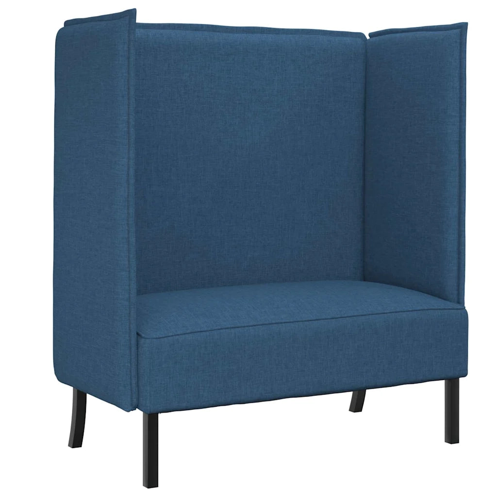 Divano alto 101cm Blu Tessuto 42010840
