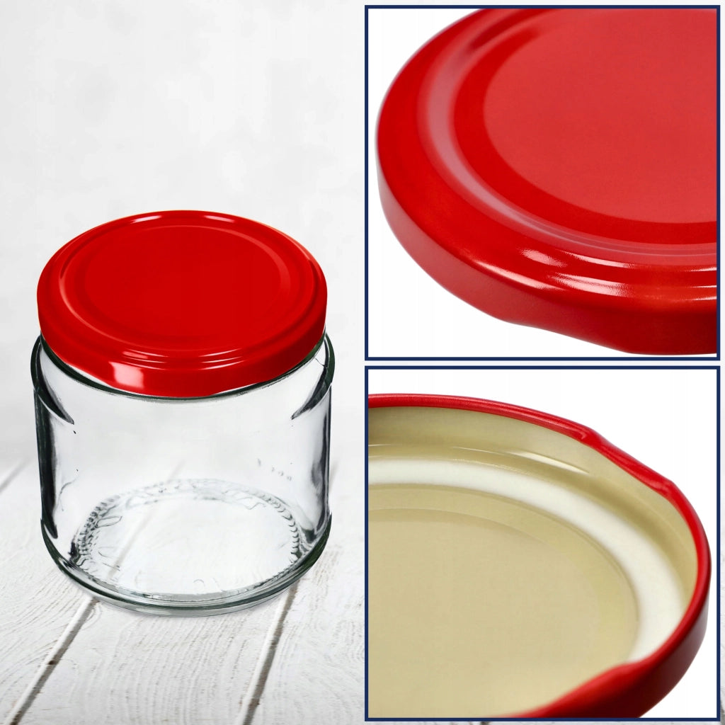 Tappi per barattoli KADAX, diametro 66 mm, confezione da 10 pezzi