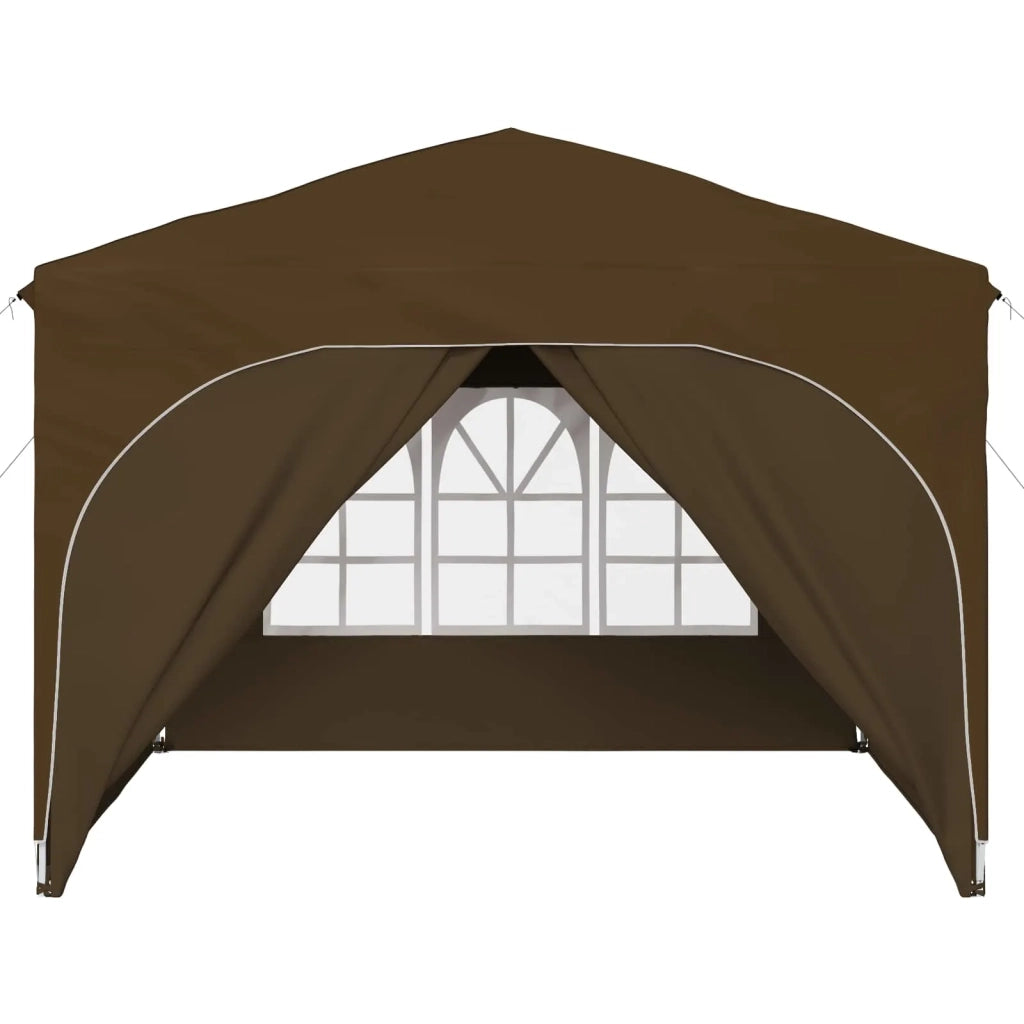 Tenda per feste a pop-up-Gazebo 290 x 290 x 245 cm Tortora 223000