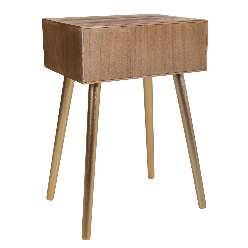 Tavolo in legno marrone 45x34x67h