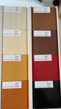 Kit Campionatura e Cartella Colori Porte a Soffietto in Pvc