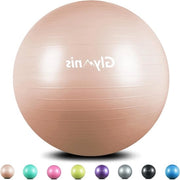 Ballo Fitness da Palestra 75 cm Rosso con Palla Anti-slip e Pompa Rapida per Allenamento Yoga e Fitness