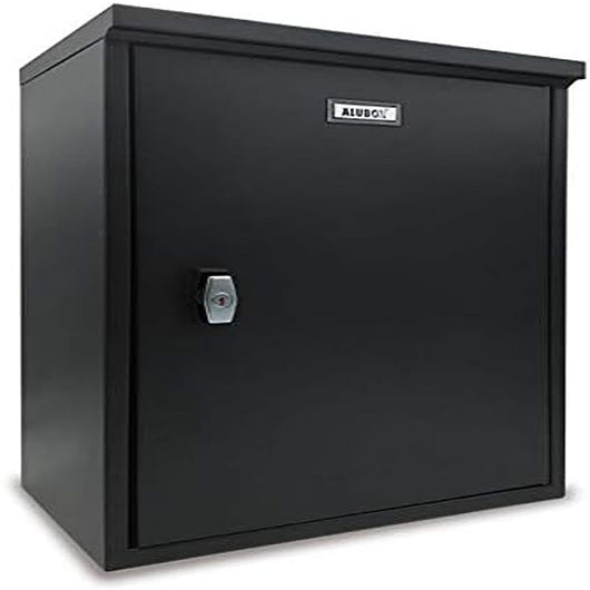 ALUBOX EASYBOX Cassetta Per Pacchi Corriere In Lamiera Zincata 59X43,5X34 Cm Cassetta Postale Pacchi Di Grandi Dimensioni