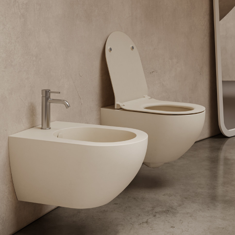 Bidet sospeso - Centrica - Hatria Colori Hatria Sanitari: Bianco Opaco