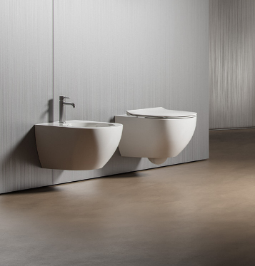 Bidet sospeso - Centrica - Hatria Colori Hatria Sanitari: Bianco Lucido