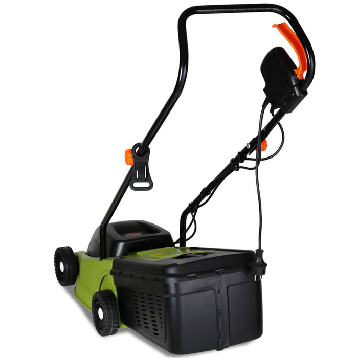 Tagliaerba Elettrico 1000W Rasaerba 30cm Regolabile con Serbatoio Raccolta 25LT